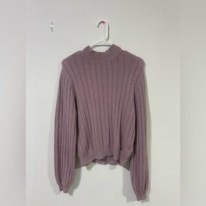 Purple Hollister Sweater
